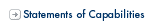 Statements of Capabilities